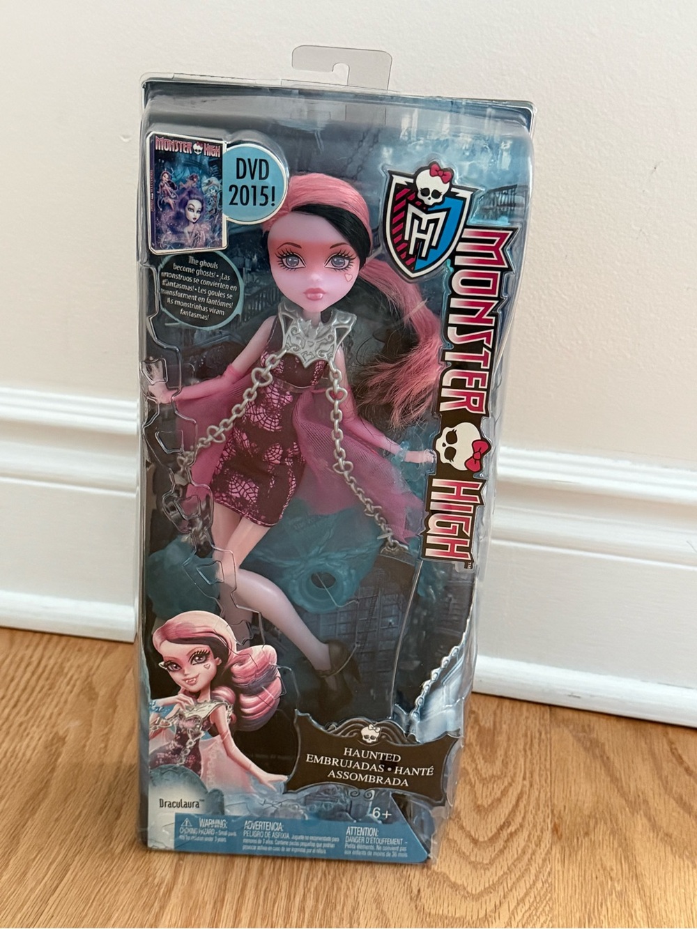 Monster High Doll Haunted Getting Ghostly Draculaura  2014 Mattel NRFB RARE HTF